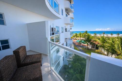 An apartment with ocean views in Palo Grande