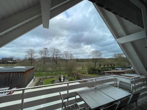 陽台/露台, Fewo Auenblick in 阿舍貝格