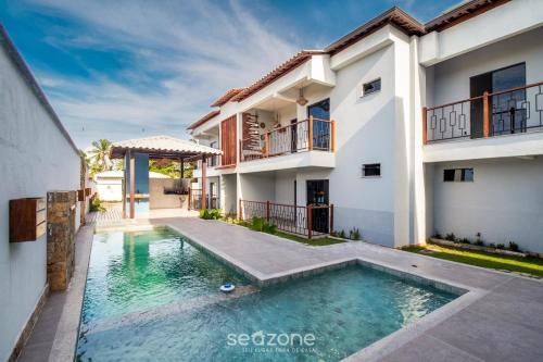 Apto em Cond. c Piscina em Mutá - Cabrália SAN0006 – khách sạn tại Mutari
