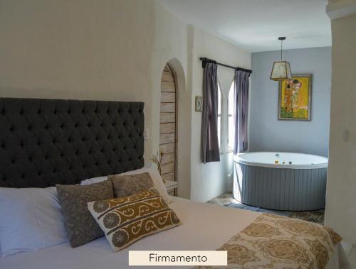 Hotel de Piedra in Bernal, Mexico