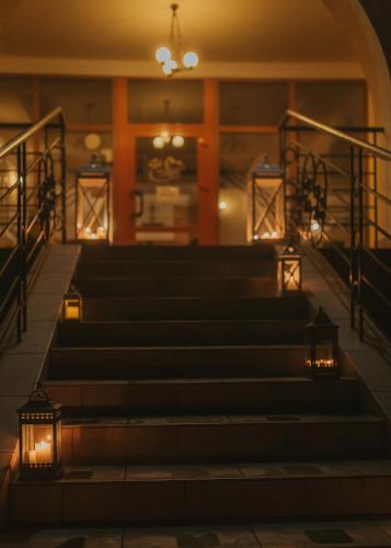 ห้องอาหาร, Noclegi i restauracja Zajazd Pod Skala in ยาสวอ