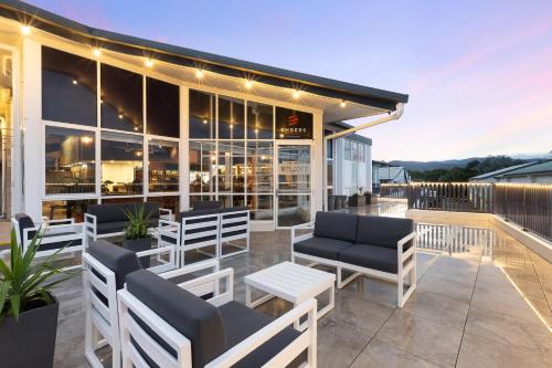 陽台/露台, 金達拜恩湖地平線酒店 (Horizons Lake Jindabyne ) in 金達拜恩