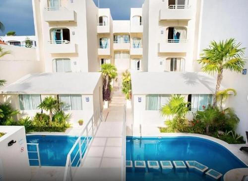 泳池, Deluxe Double Suite with Private Oceanfront Feel in 維亞斯德索爾