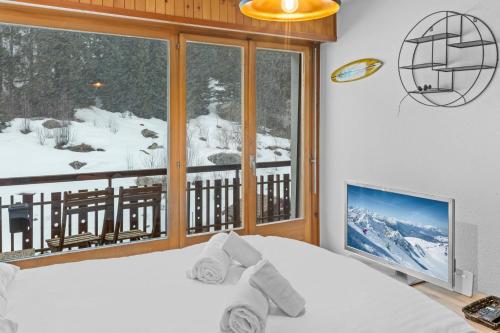 Appartement cosy à 1 minute à pied des pistes de ski (Appartement cosy a 1 minute a pied des pistes de ski) in Veksa