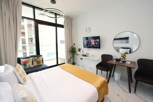 Central Stay Studio Apartment near Cleveland and Abu Dhabi Mall – khách sạn tại Đảo Al Maryah