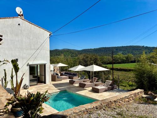 Villa with private pool & Air Conditioning near St-Tropez in Cogolin