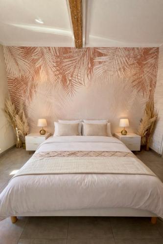 Chambre privée en Villa avec piscine et salle de bain attenante
