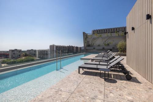 شرفة/ تراس, Hotel SB Win 4 Sup in برشلونة