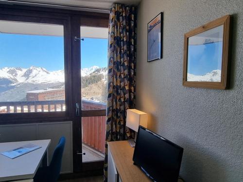 Studio fonctionnel avec balcon, acces direct aux pistes - Plagne Centre - FR-1-181-2653 in La Plagne