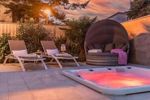 Villa Elena Deluxe in Fazana for 8 people with whirlpool & private pool only 400 m from the beach - image 4