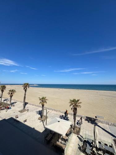 Bel appartement vue mer 4 personnes - Location saisonnière - Canet-en-Roussillon
