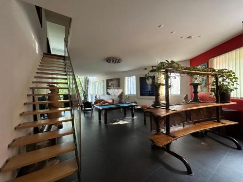 Luxury Duplex with Rooftop, View of Lausanne Cathedral