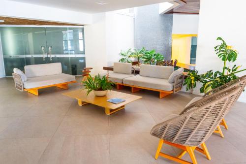 gedeelde lounge/tv-ruimte, Maceio Atlantic Suites in Maceio
