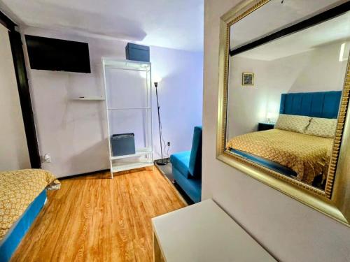 Suite Azul 3 personas comoda y equipada