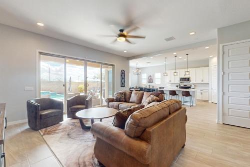 Pool, Hot Tub and Game Room! Spacious Buckeye Home in Goodyear