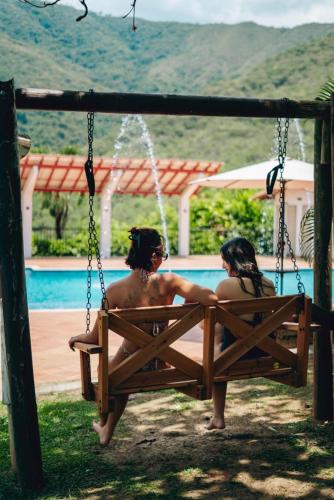Finca hotel villa alba in San Jeronimo
