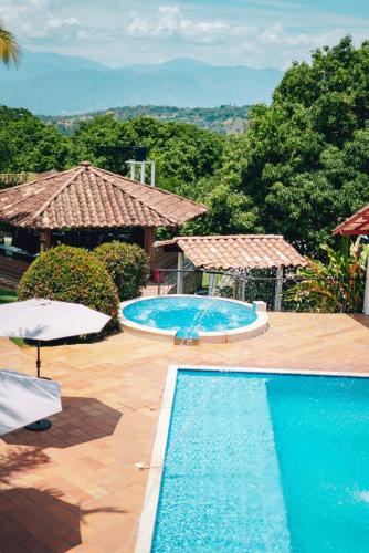Finca hotel villa alba in San Jeronimo