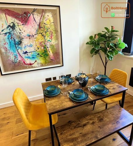 Eclipse Apartment - Modern 2 Bed 6 guest Apartment - Jewellery Quarter Birmingham City Centre, Birmingham (zdjęcie 8)