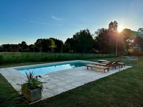 Casaquinta overlooking the golf course