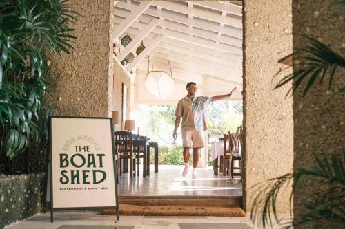 餐廳, Matasawa Private Beachfront Villa for a truly Fijian experience in 維瑟塞