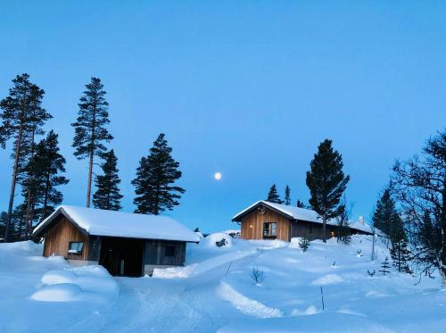 Viesnīcas āriene, Split Cabin For Two Families Near Hardangervidda in Austbygd