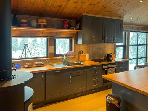 Viesnīcas āriene, Split Cabin For Two Families Near Hardangervidda in Austbygd