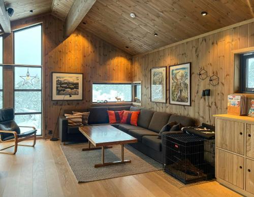 Viesnīcas āriene, Split Cabin For Two Families Near Hardangervidda in Austbygd