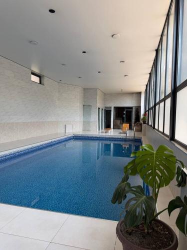 Swimming pool, Shamshod Mountain Resort in Yusufkhona