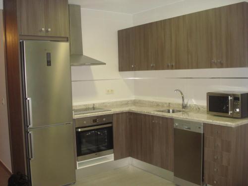 廚房, Apartamento Iker CasaBielsa in 莫斯基魯耶拉