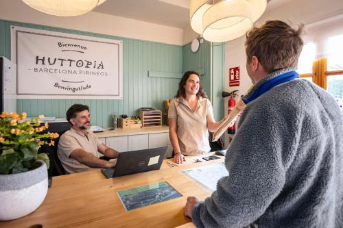 Lobby, Huttopia Barcelona Pirineos in Saldes
