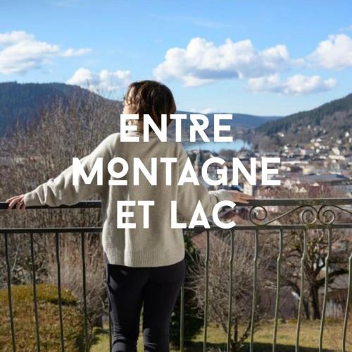 Entre Montagne et lac - vue lac - Location saisonnière - Gérardmer
