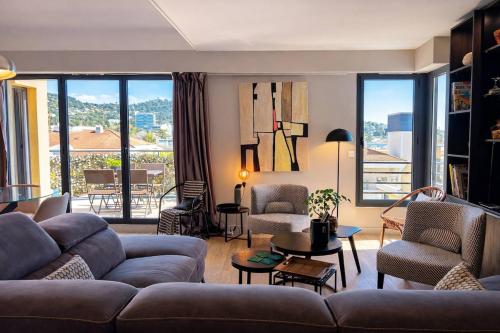 Fabuleux duplex au cœur de Cannes avec terrasse et solarium privatif