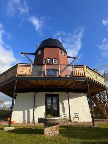 Windmill with the best sunset view in Borgholm