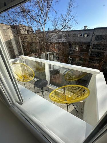 Sunny studio apartment in center of Belgrade