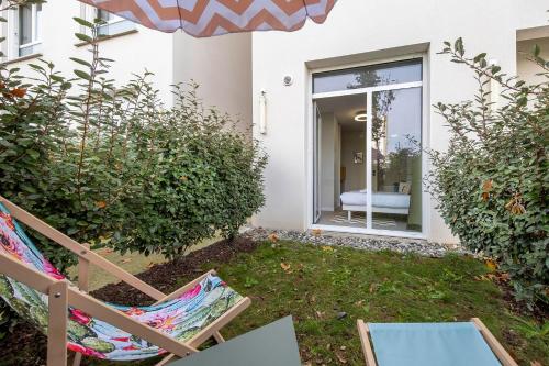 Garden, Appart'hotel Toulouse Zenith in Casselardit