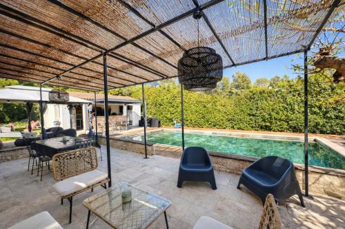 Villa Jasmin-Piscine clim proche Aix-Eguilles - Location, gîte - Ventabren