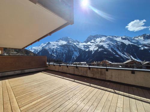 Sublime app 7pers, neuf, ski aux pieds - St Foy