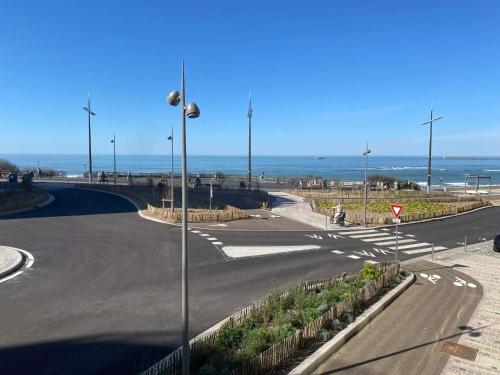 Studio Les Mouettes, vue mer, quartier des Présidents