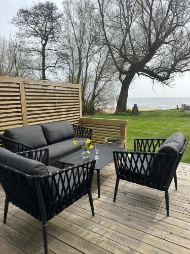 Stay close to the beach overlooking the sea in beautiful Svarte in Svarte