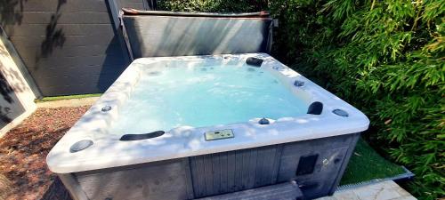 Apartment for 4 with garden and jacuzzi in Bellevue