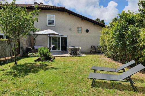 Bassin-style house with garden in La Teste
