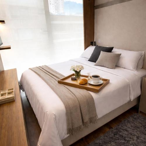 Comfortable Loft in a Luxury Building, Downtown Bogotá Free WiFi