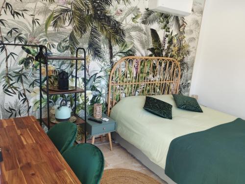 Chambre 2 pers SPA Piscine - Grospierres
