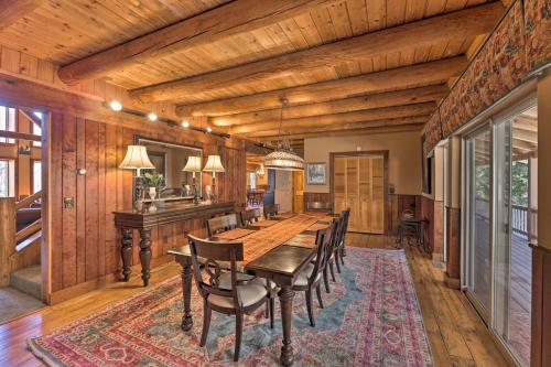 'Serenity on the River' Luxe Lewisburg Cabin! in White Sulphur Springs
