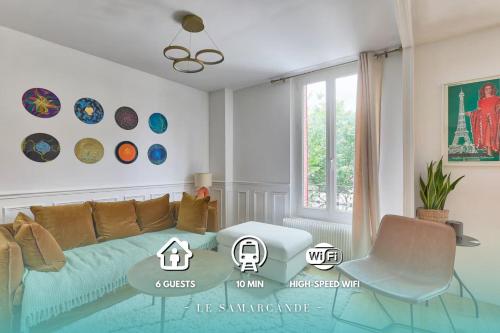 Modern and Calm 2 Bedroom Appartment T3
