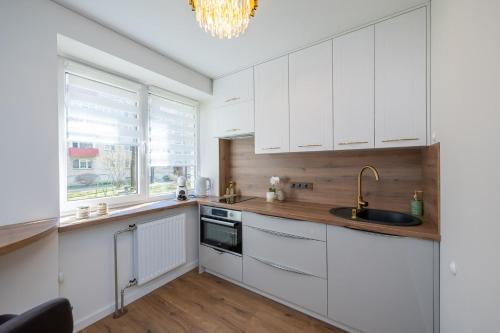 Golden Luxury Apartment- Self Check-in in Paneveža