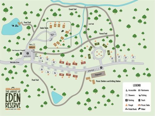 The Lodges at Eden Reserve - Safari Tents in Williamstown, USA