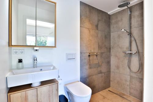 Dušš, Appartement im Weiherhaus in Forchheim