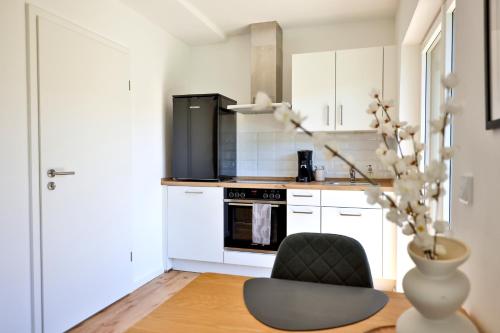 köök, Appartement im Weiherhaus in Forchheim