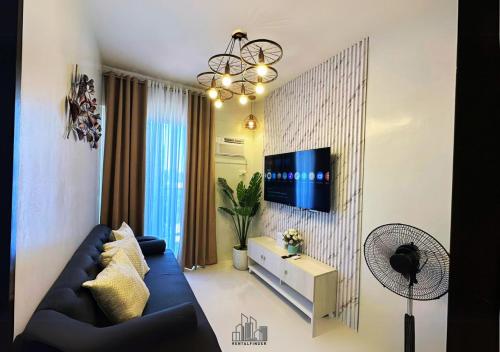 Condo-Resort style in Puerto Princesa with Balcony, Free Pool, Gym & Parking near City Center up to 5persons- B2 5KunziteB — other in Gabinete Road, Puerto Princesa City Philippines, 5300